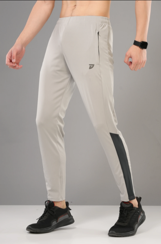 KA 53 Bottom Stripe Dri-FIT Track pant | Light Grey