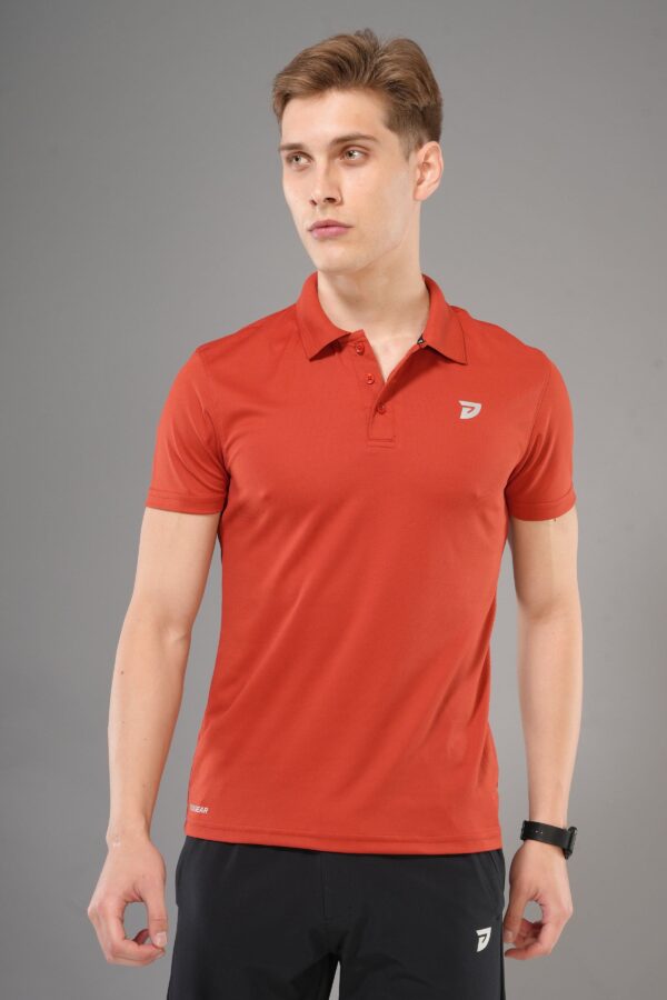 KA 53 Collar Dri-FIT T-Shirt | Red