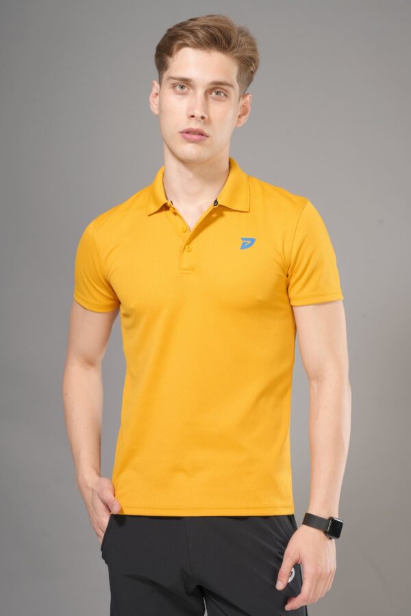 KA 53 Collar Dri-FIT T-Shirt | Yellow