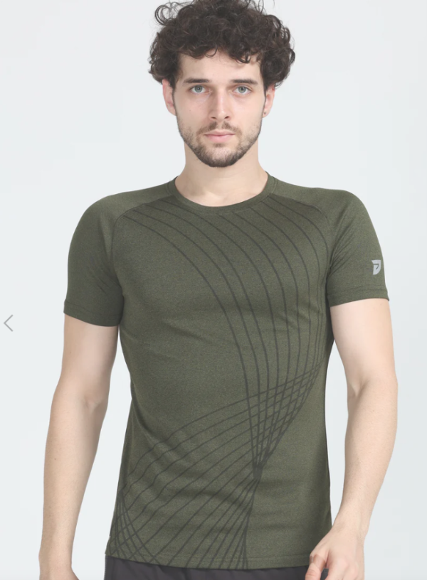 KA 53 Fastdry Dry Tshirt |Military Green